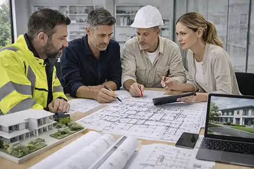 Abstimmung mit allen Beteiligten